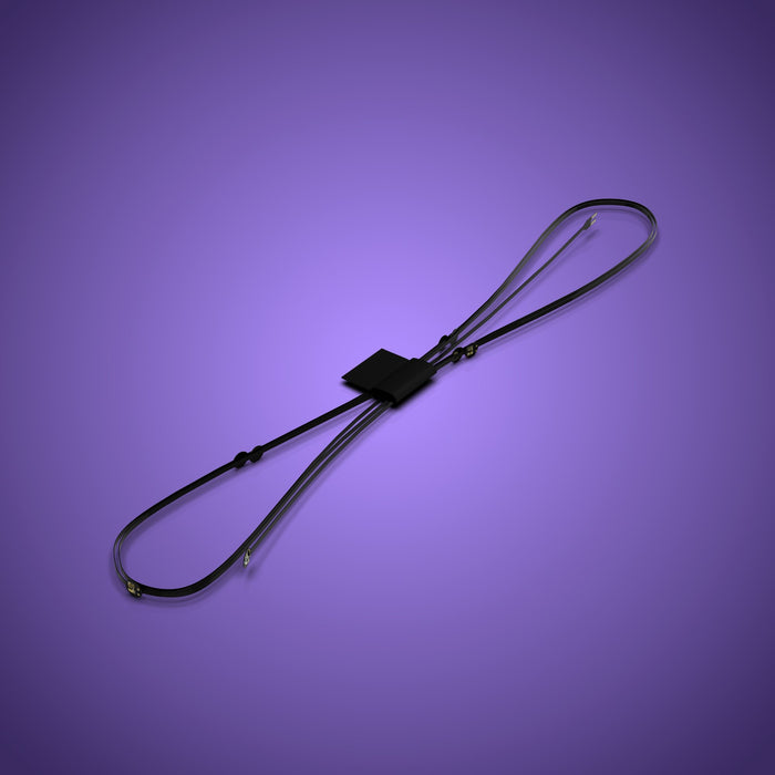 Astro Light String 8 LEDs Fork End - Blue 15cm