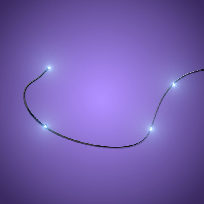 Astro Light String Rotating Sequence Effect 4 LEDs - Cool White 15cm