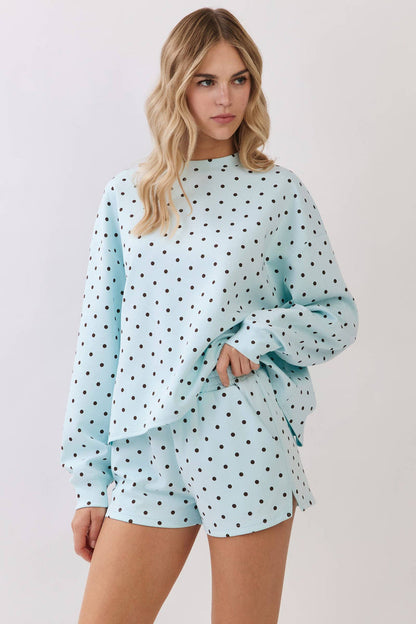 Baby Blues Polka Dot Shorts