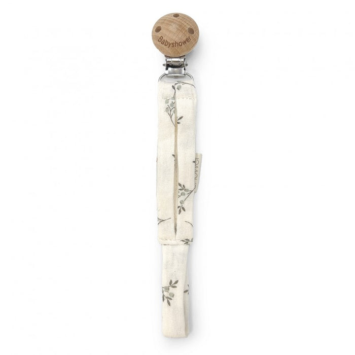 Babyshower – Wood Dummy Holder – Olive Bloom - Mabel & Fox
