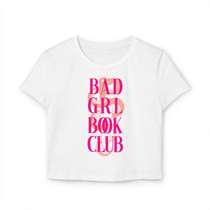 Bad Grl Book Club Baby Tee - The Scarlet Letter Collection