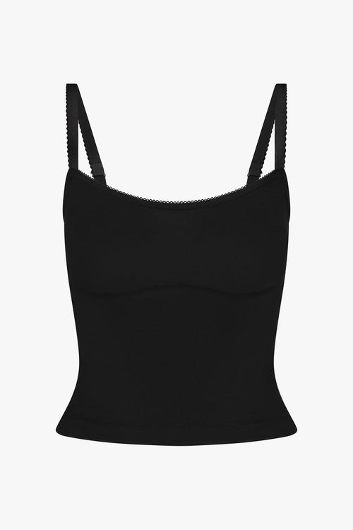 BALCONETTE CAMI IN ONYX