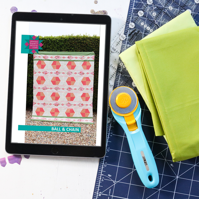 Ball and Chain Quilt - Digital Download