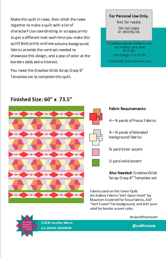 Ball and Chain Quilt - Digital Download