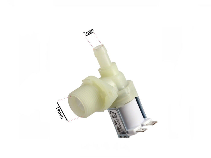 Beko SINGLE Inlet SOLENOID Water VALVE 90 Degree |VAL9408