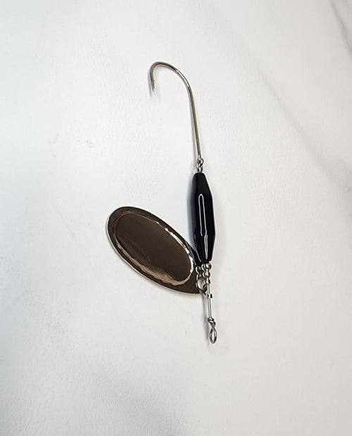 Black / #4 silver Blade