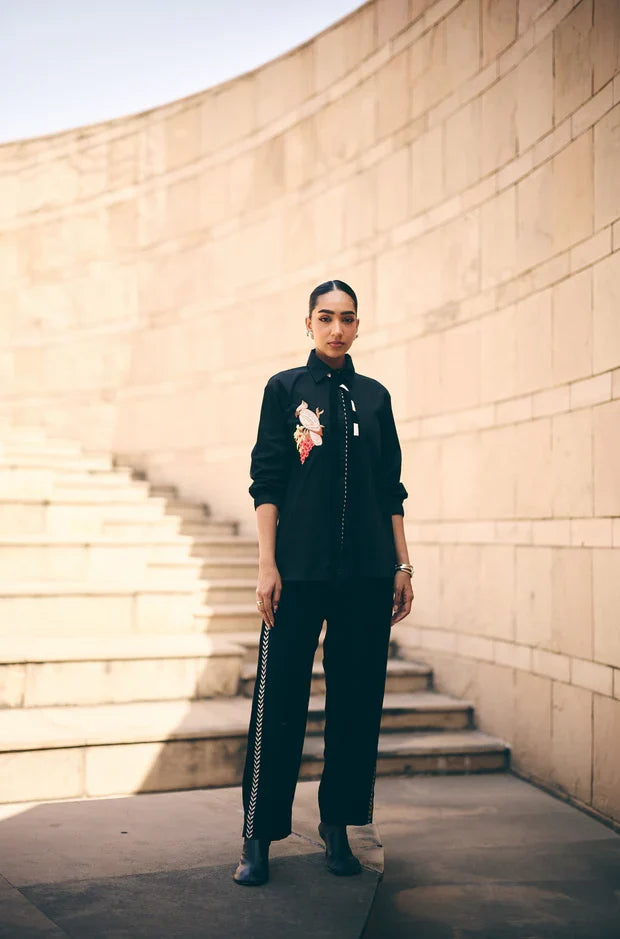 Black co ord set online shopping