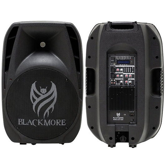 Blackmore Bocina Amplificada 15" ,  Radio Fm,  Usb,  Sd,  Aux,  Bluetooth , Microfono Gratis