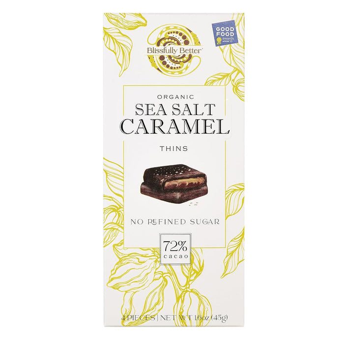 Blissfully Better Sea Salt Caramel Thin Crackers - 10 Count
