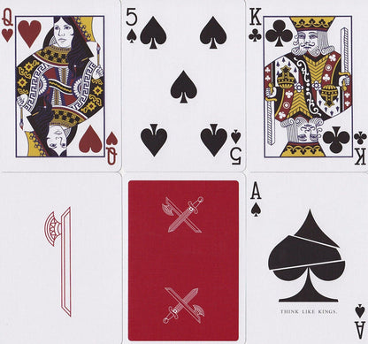 Blood Kings V2 Playing Cards by Ellusionist