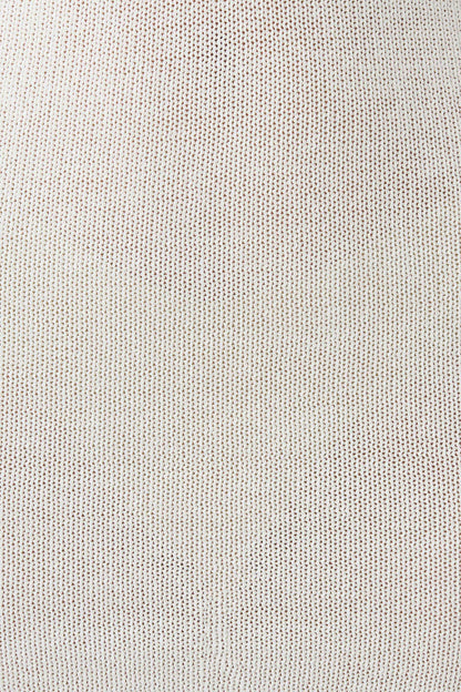Bohdie Crochet Halter Mini Dress - Ivory