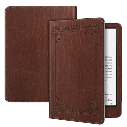 Book-Style Vegan Leather Folio Case for Kindle Paperwhite 12th/11th Gen & Kindle Colorsoft | Fintie