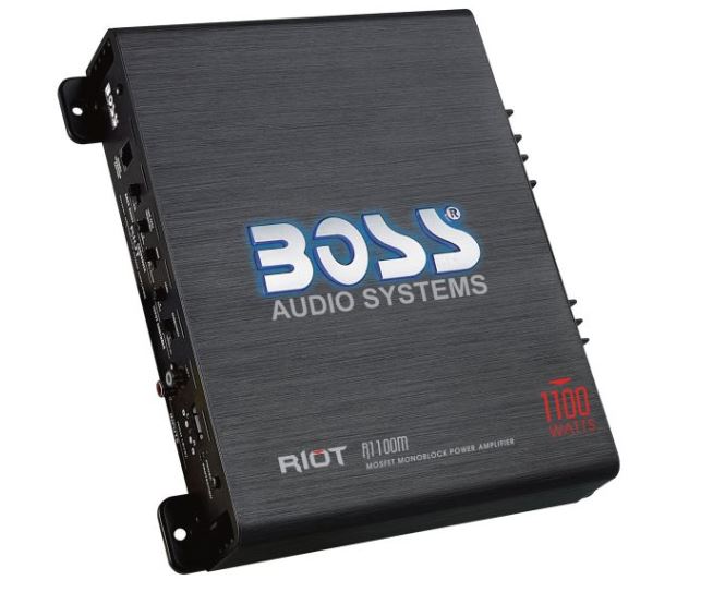 BOSS - Riot 1100W Monoblock Class A/B Amplifier - 1100 W