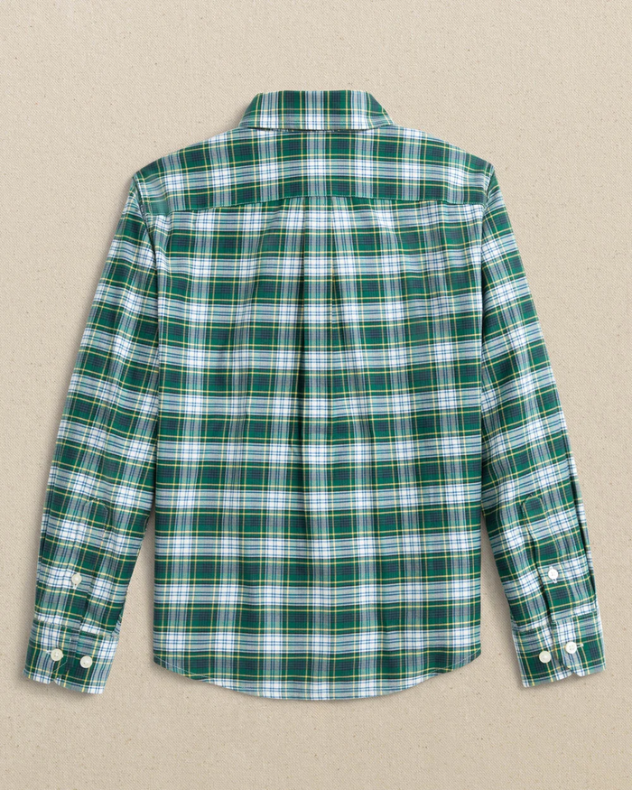 Boys Gordon Tartan Skipjack Sport Shirt - Salt Meadow
