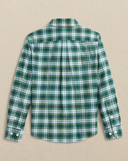 Boys Gordon Tartan Skipjack Sport Shirt - Salt Meadow