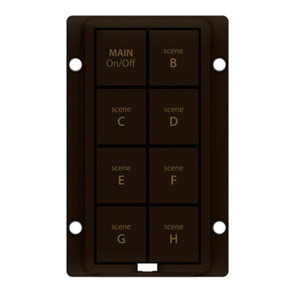 Brown / 8-Button