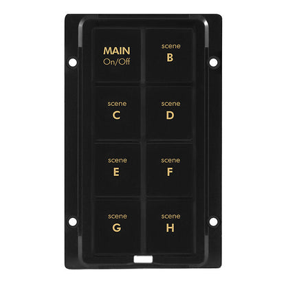 Black 8 Button Change Kit for Keypads