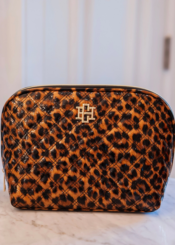 Capri Large Pouch - Spotted Patent