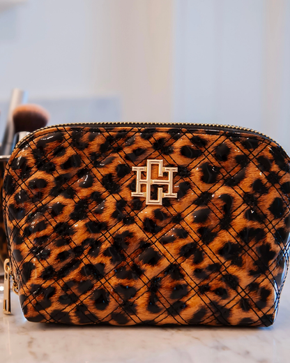 Capri Large Pouch - Spotted Patent