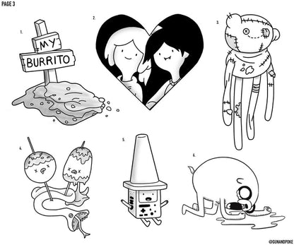 Cartoon Network inspired designs by Amy