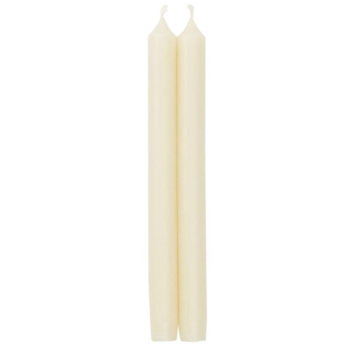Caspari Duet Taper Candles - Ivory.