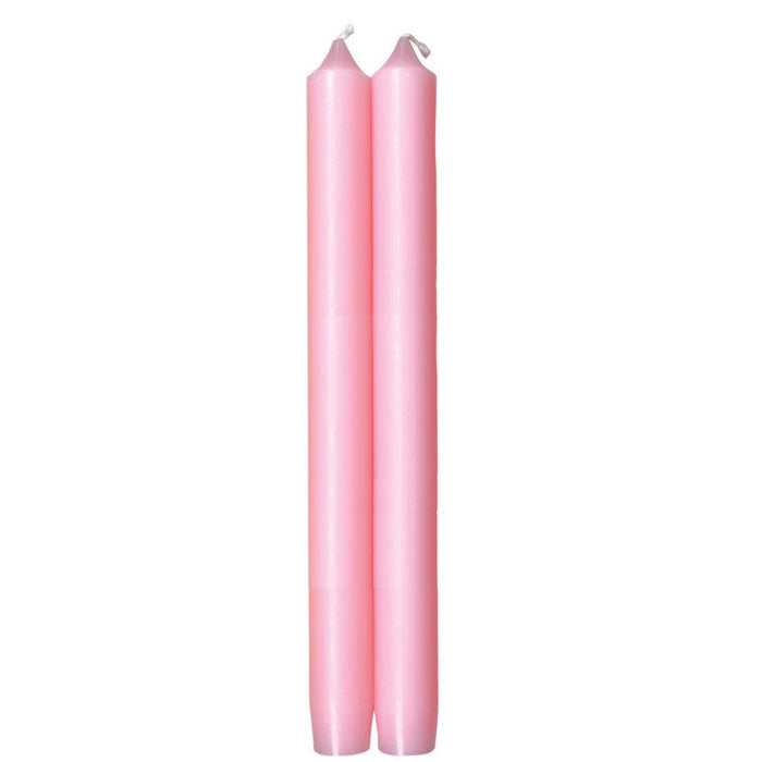 Caspari Duet Taper Candles - Petal Pink.