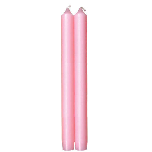 Caspari Duet Taper Candles - Petal Pink.