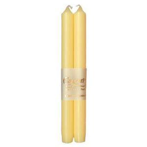 Caspari Duet Taper Candles - Yellow.