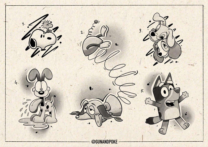 Cats and Dogs inspired designs by Amy (2025)