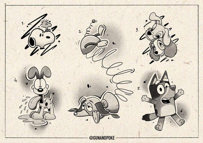 Cats and Dogs inspired designs by Amy (2025)