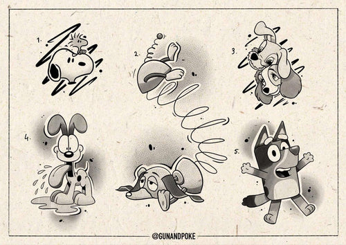 Cats and Dogs inspired designs by Amy (2025)