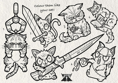 Cats and Dogs inspired designs by Emily (2025)