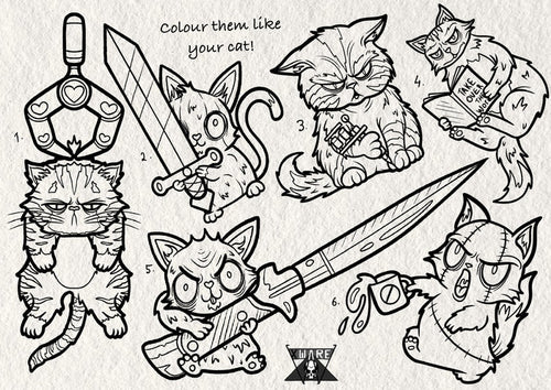 Cats and Dogs inspired designs by Emily (2025)
