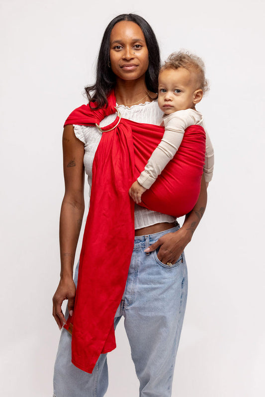 Cherry - Linen Sling