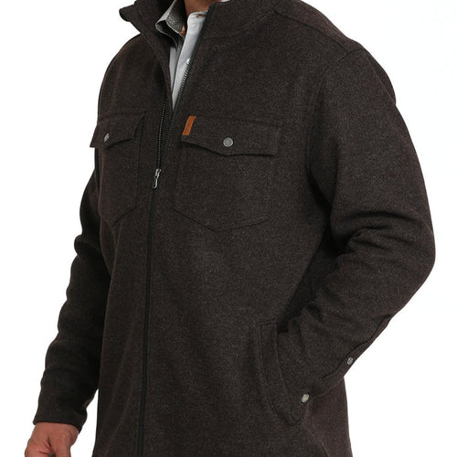Cinch Men's Shirt Jacket in Brown