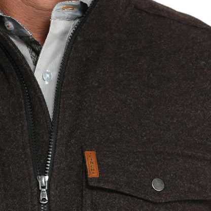 Cinch Men's Shirt Jacket in Brown