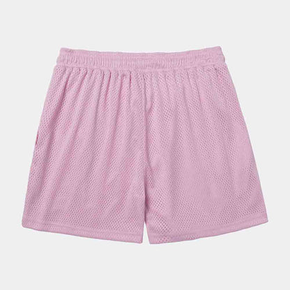 Rear view of the Overtime Classic Mesh Shorts.