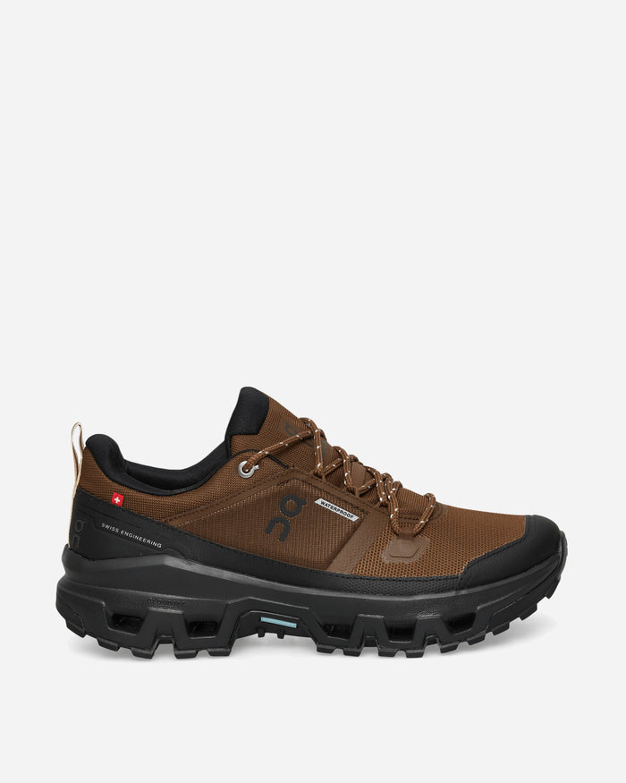On Cloudrock Low Waterproof Earth/Black Sneakers Low 3MF10254228 201