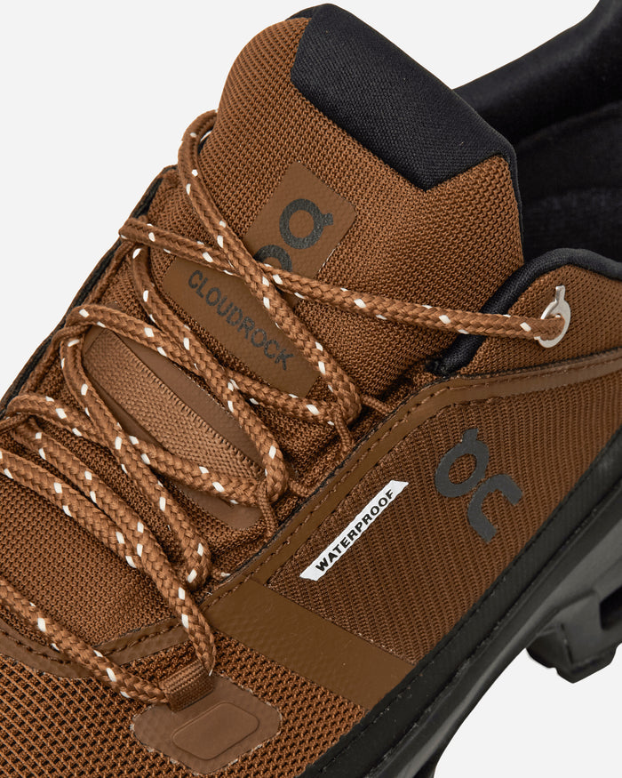 On Cloudrock Low Waterproof Earth/Black Sneakers Low 3MF10254228 201