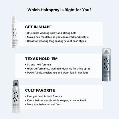 Color Wow Texas Hold ‘Em Big Hold Hairspray 234ml