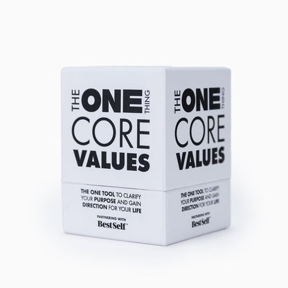 The One Thing - Core Values Deck Card Deck Personal Growth