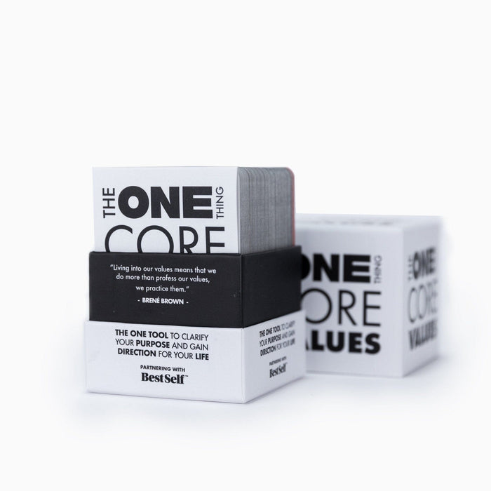 The One Thing - Core Values Deck Card Deck Personal Growth