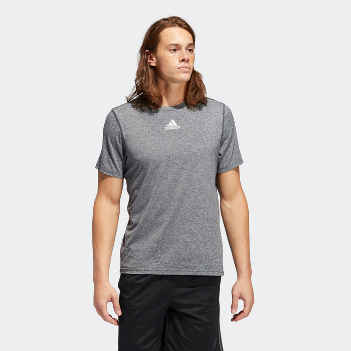 adidas CREATOR Short Sleeve Tee | Dark Grey Heather | Men's