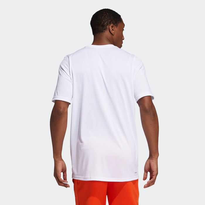 adidas CREATOR Short Sleeve Tee | White | Men's