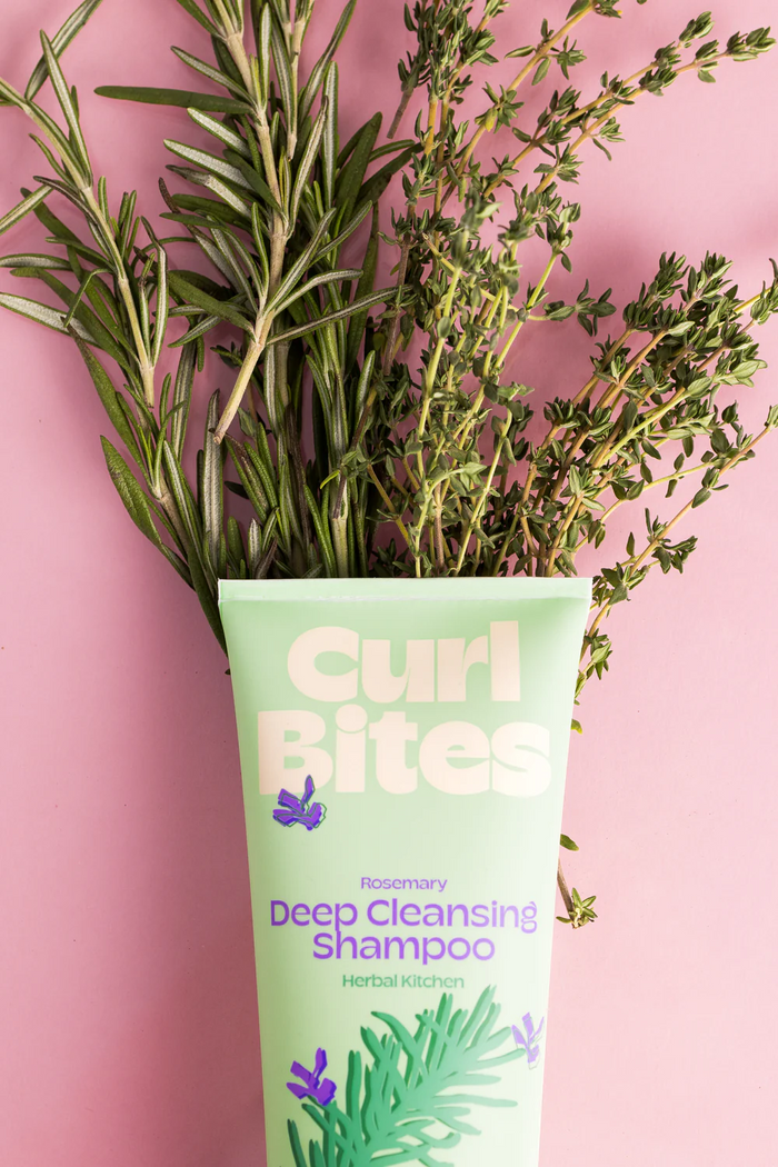 Curl Bites Rosemary Deep Cleansing Shampoo 200ml