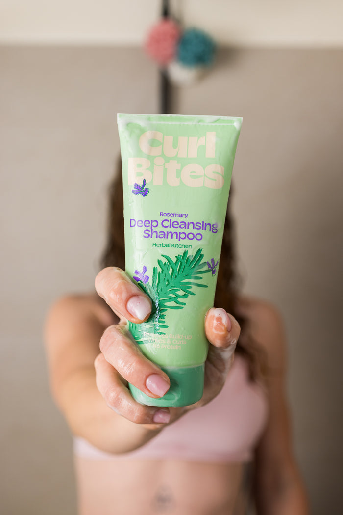 Curl Bites Rosemary Deep Cleansing Shampoo 200ml