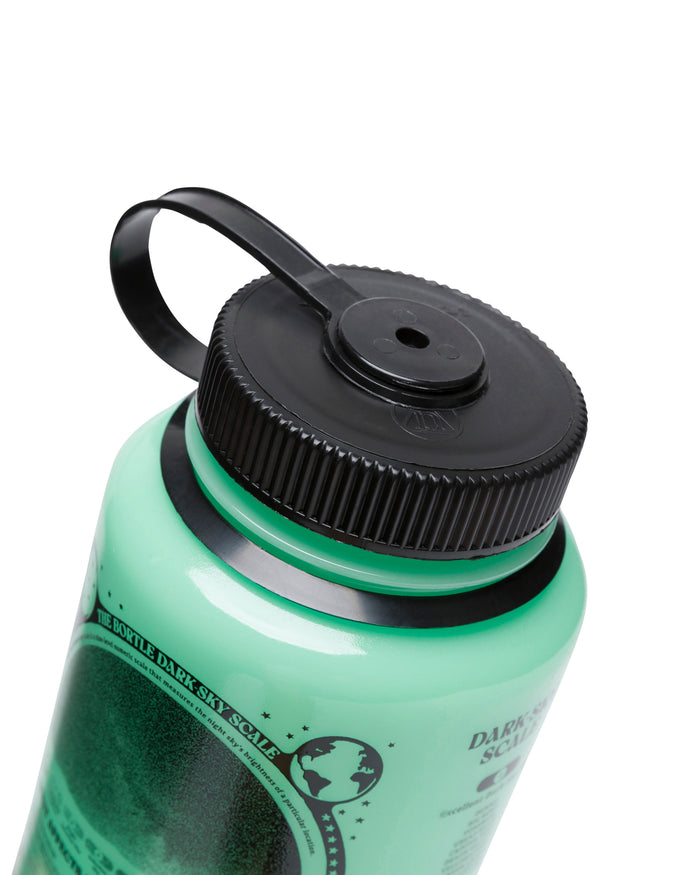 Shop Dark Sky Recycled Glow-In-The-Dark Water Bottle Inspired by Parks | green