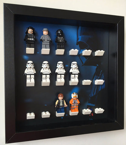 Lego Star Wars Minifigures Darth Vader background frame - Lego Minifigures Frame Display - 6
