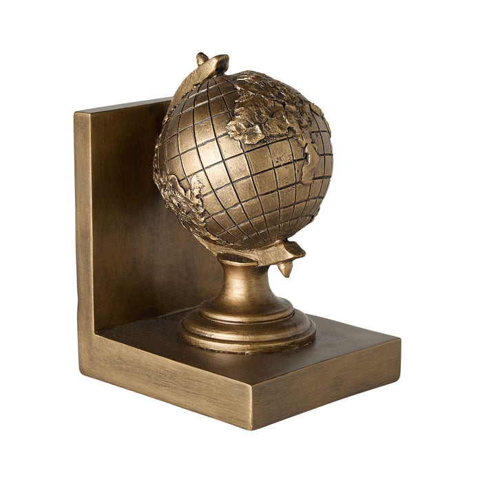 Darwin Globe Bookends