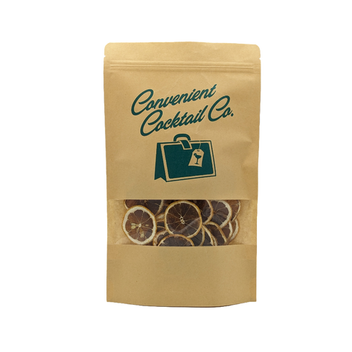 Dehydrated Lemon Wheel Cocktail Garnishes | Convenient Cocktail Co.